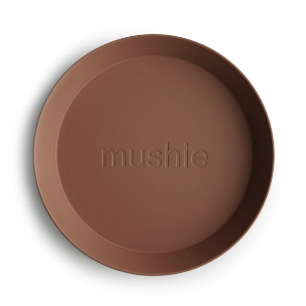 MUSHIE | PLATES Round -CARAMEL  (2 stuks)