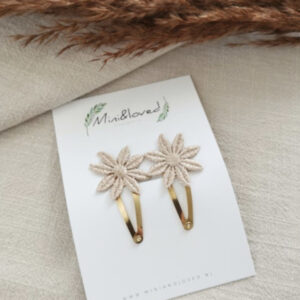 Haarspeldjes - Poppy clip middel (2 stuks)