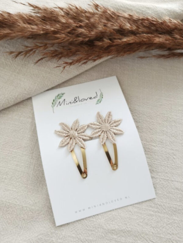 Haarspeldjes - Poppy clip middel (2 stuks)