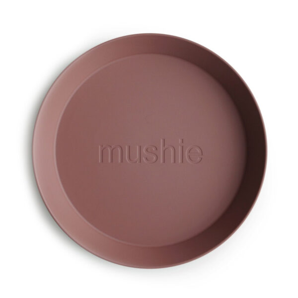 MUSHIE | PLATES Round - Woodchuck (2 stuks)