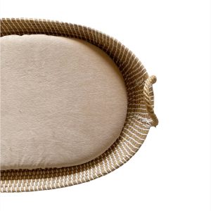 Matrashoes Mozes verschoonmandje -Velvet beige
