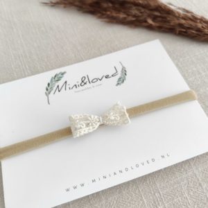 Mini&loved - Haarbandje Lace Daisy