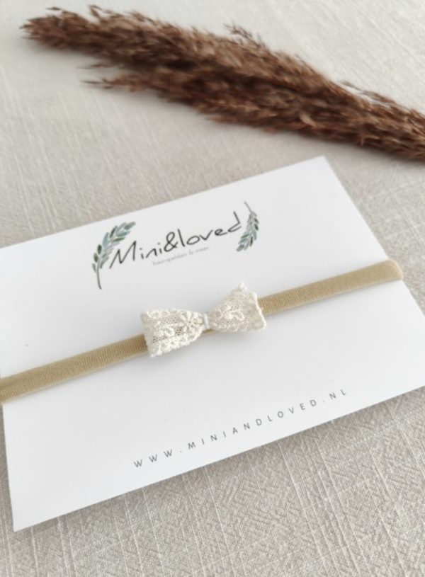 Mini&loved - Haarbandje Lace Daisy