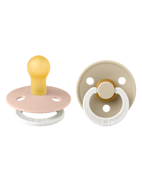 BIBS Colour 2 pack Blush night/Vanilla night