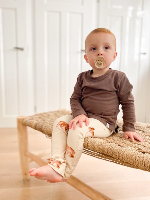 Loose Fit legging - Bears brown - Afbeelding 3