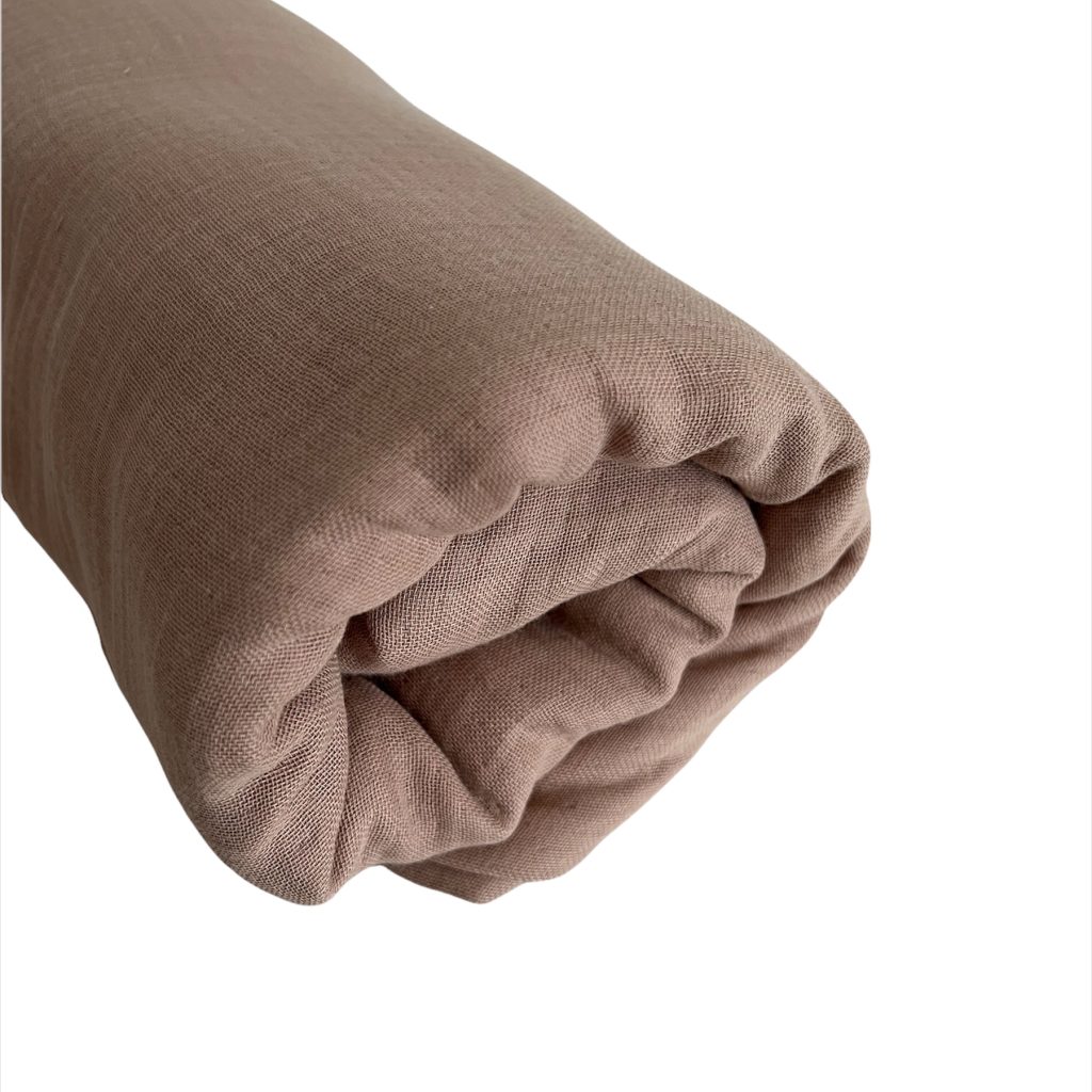 XL Beach Swaddle Almond Little and Cool