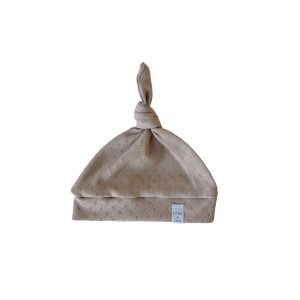 Newborn Mutsje los -Dark Beige ajour