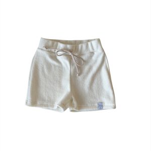 Korte broek - Badstof Ecru