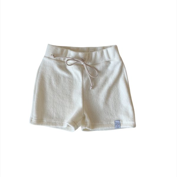 Korte broek - Badstof Ecru