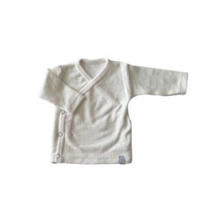 Longsleeve - Overslag Badstof Ecru