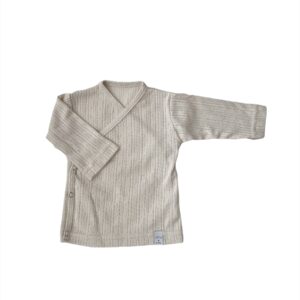 Longsleeve - Overslag POINTELLE Naturel