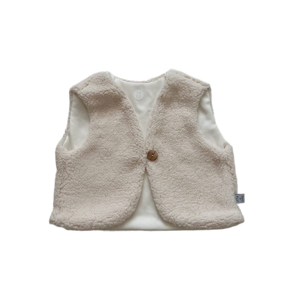 SS26 Teddy Gilet Green