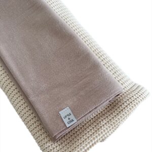 Laken gewassen katoen Wieg- / ledikant - Dark beige