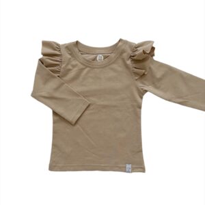 Longsleeve - RUFFLE Marshmallow 50/56