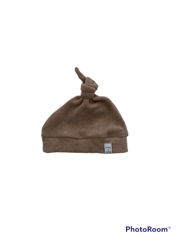 Newborn Mutsje los - Badstof Taupe