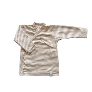 Longsleeve - Overslag streep sand