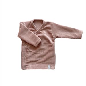 overslag 44 velours old pink