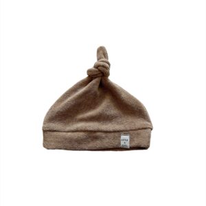 Newborn Mutsje los - Badstof Taupe