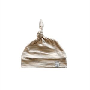 Newborn Mutsje los - Smal streep Sand