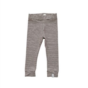 Skinny legging -   Smal streep Dark brown