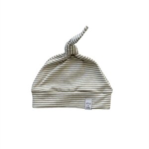 Newborn Mutsje los - Smal streep Sage