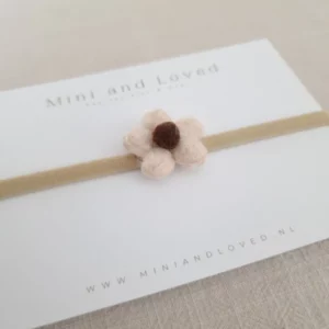 Haarband Woolly Daisy light