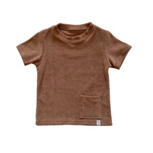 Shirt - Badstof cacao