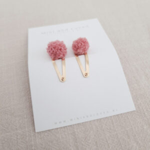 Pompom Pink klein (2 stuks)