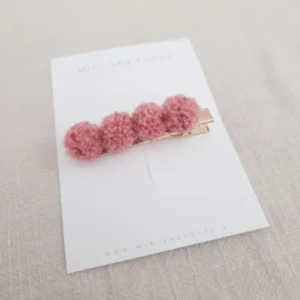 Pompom Pink line groot (1 stuk)