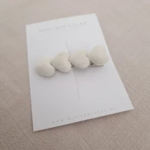 Heart line Off-white groot (1 stuk)