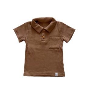 Polo Korte mouw Cacao