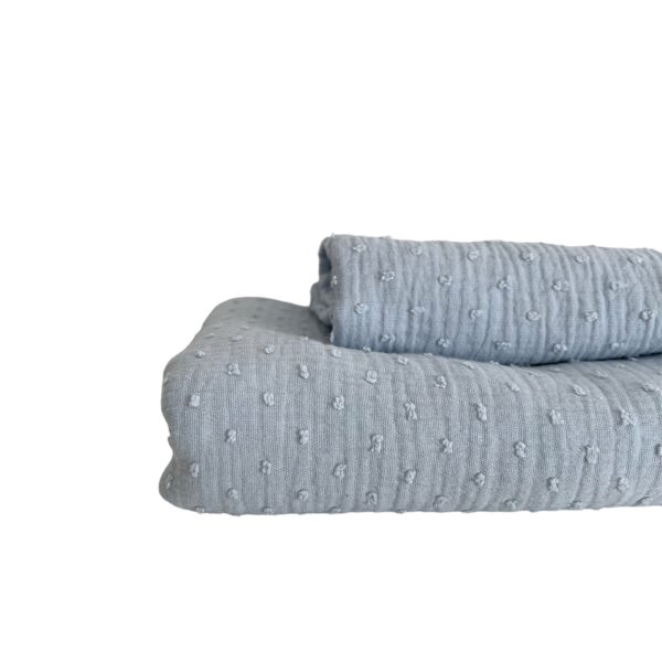 Swaddle -Bambino Dobby baby blue