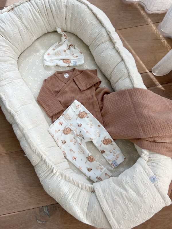 Babynestje - EMBROIDERY, Naturel - Afbeelding 2