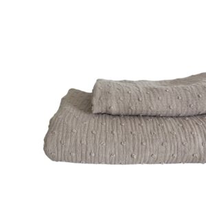 Swaddle -Bambino Dobby Donker beige