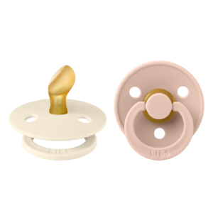 BIBS BIBS Colour Anatomical 2 pack Ivory/Blush
