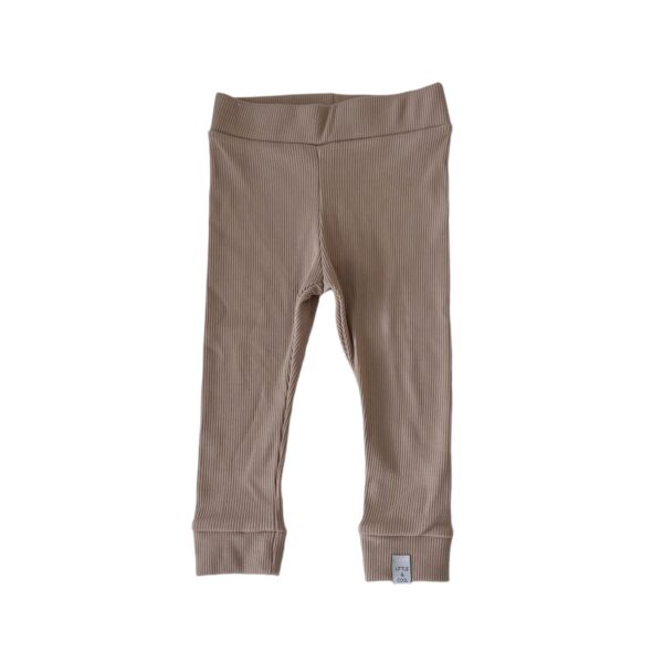 Skinny legging - Rib Dark beige