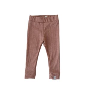 Skinny legging - Rib Old Pink melange