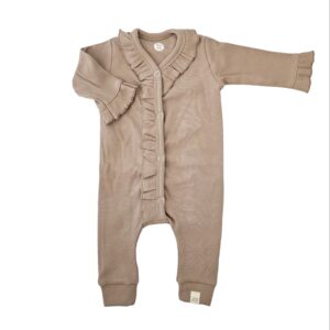 Boxpakje Jill - Ruffel Rib Dark Beige