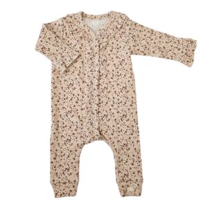 Boxpakje Jill - Ruffel Rib Flower Bomb Beige