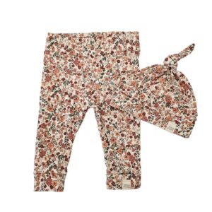 Newborn set -Trendy Fowers Klei roze