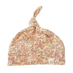 Newborn Mutsje los - Trendy flowers Old lila