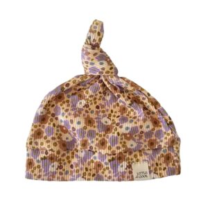 Newborn Mutsje los - Vitage flowers Lila