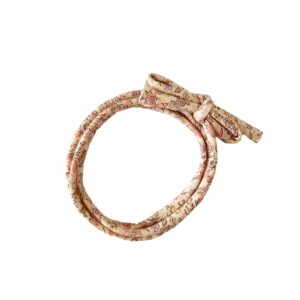 Strikbandjes -  Trendy flowers old lila