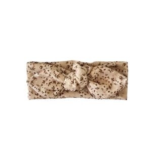 Haarband Breed - Flowers Bomb Beige