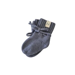 Little and Cool Babysokjes merino wol Blue