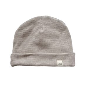 Beanie - knit beige