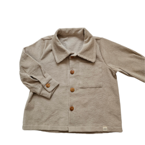 Blouse Rib Beige