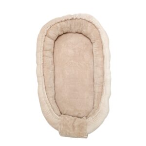 Babynestje - Rib Bamboe Brown