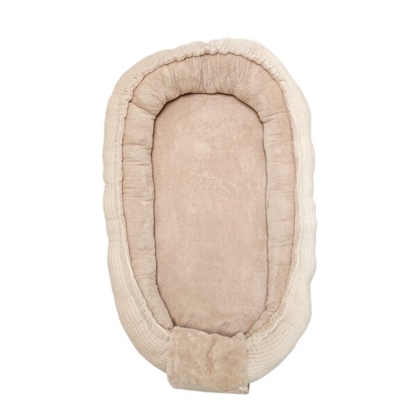 Babynestje - Rib Bamboe Brown