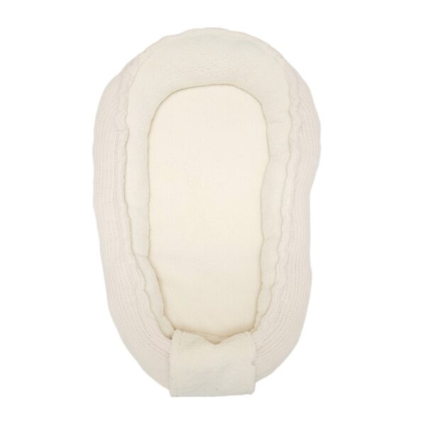Babynestje - Teddy knit Natueal